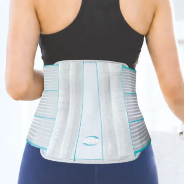 UM LUMBAR BACK SUPPORT WITH ALLOY