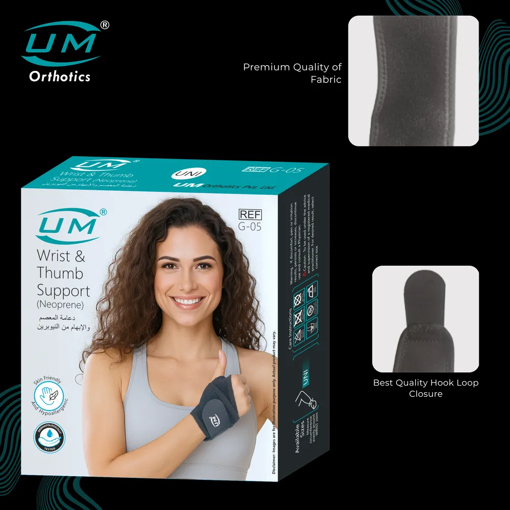 UM WRIST & THUMB SUPPORT (NEOPRENE) - Image 3
