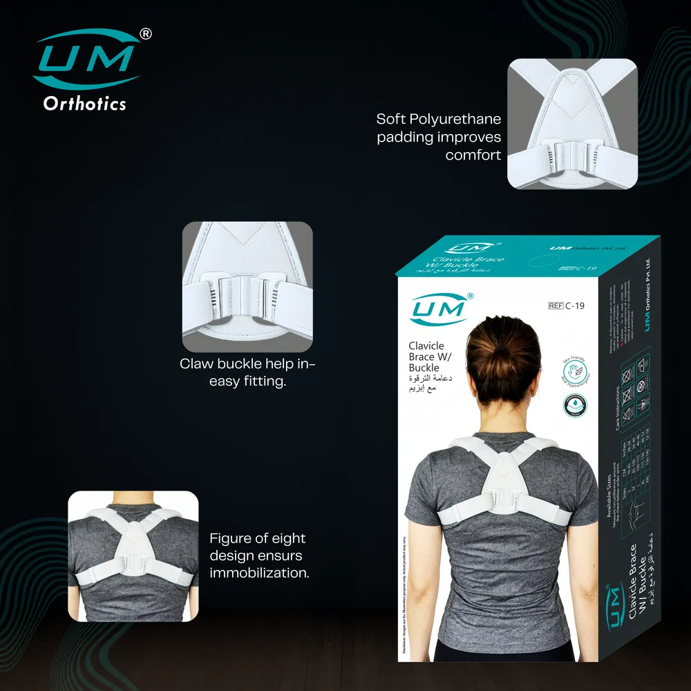 UM CLAVICLE BRACE WITH BUCKLE - Image 3
