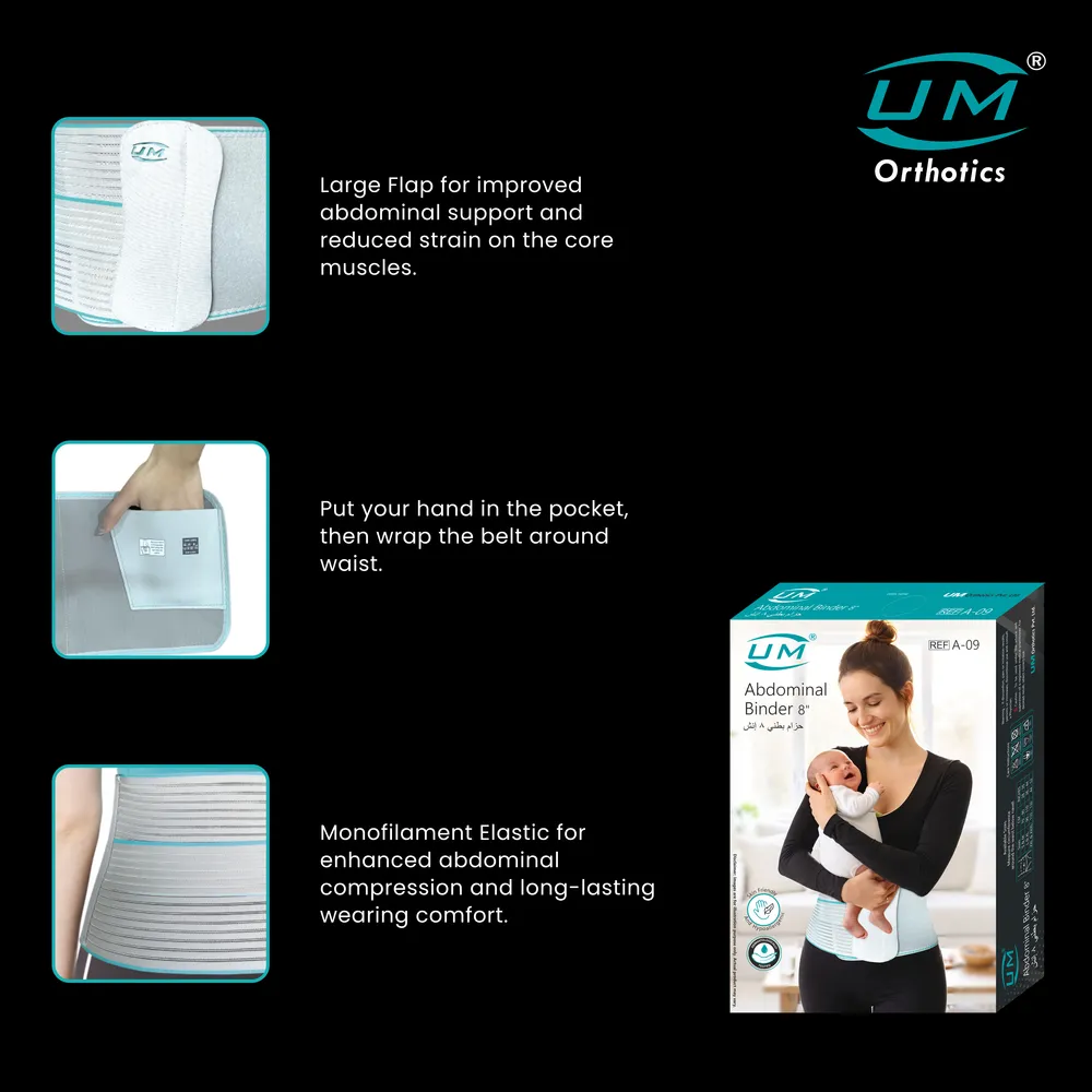 UM ABDOMINAL BINDER 8" - Image 3