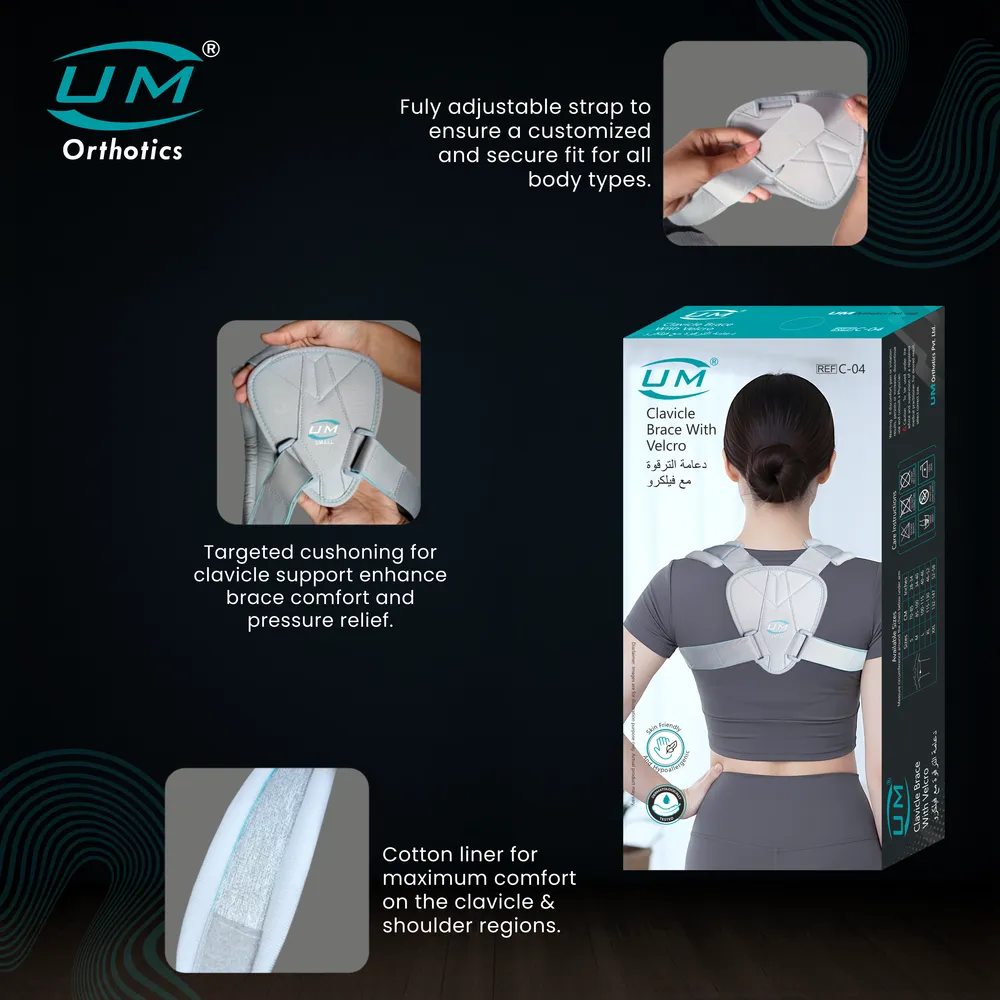 UM CLAVICLE BRACE WITH VELCRO - Image 3