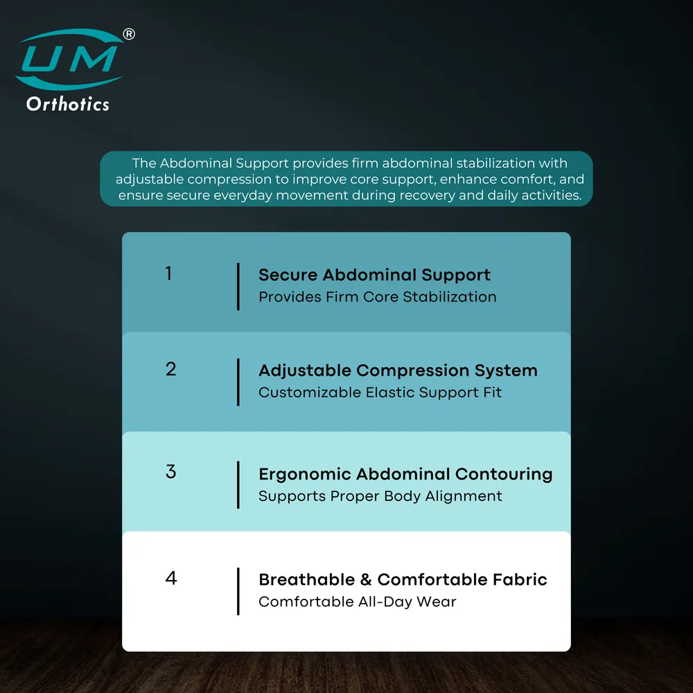 UM ABDOMINAL SUPPORT NEOPRENE - Image 4