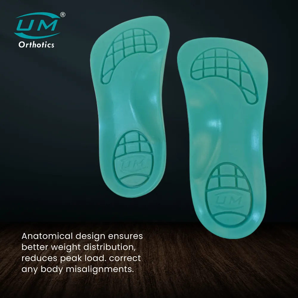 UM SILICONE INSOLE W/MEDIAL ARCH FOR FLAT FOOT - Image 4