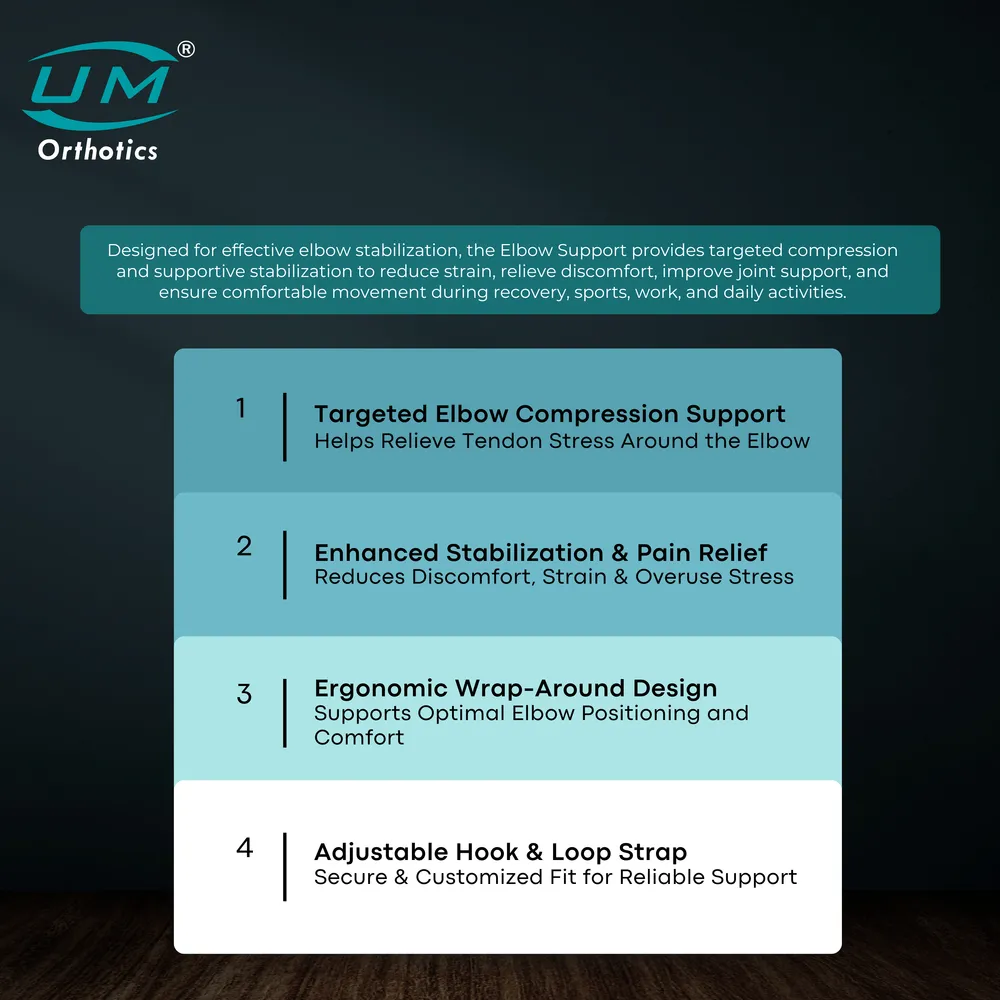 UM ELBOW SUPPORT WITH STRAP COMFORT - Image 4
