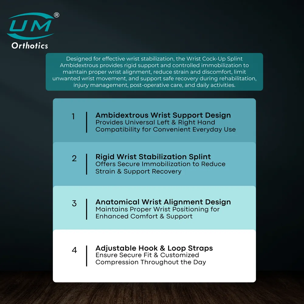 UM WRIST SPLINT AMBIDEXTROUS - Image 4