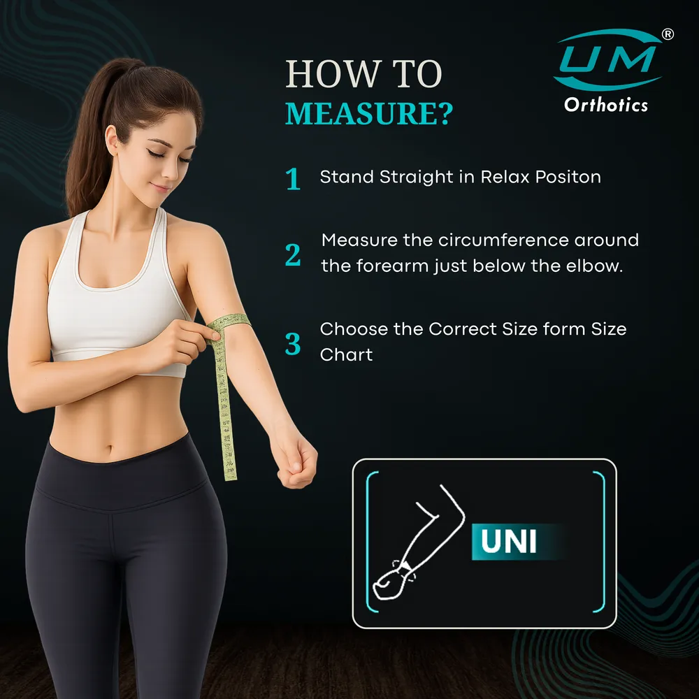 UM TENNIS ELBOW SUPPORT WRAP ROUND - Image 5