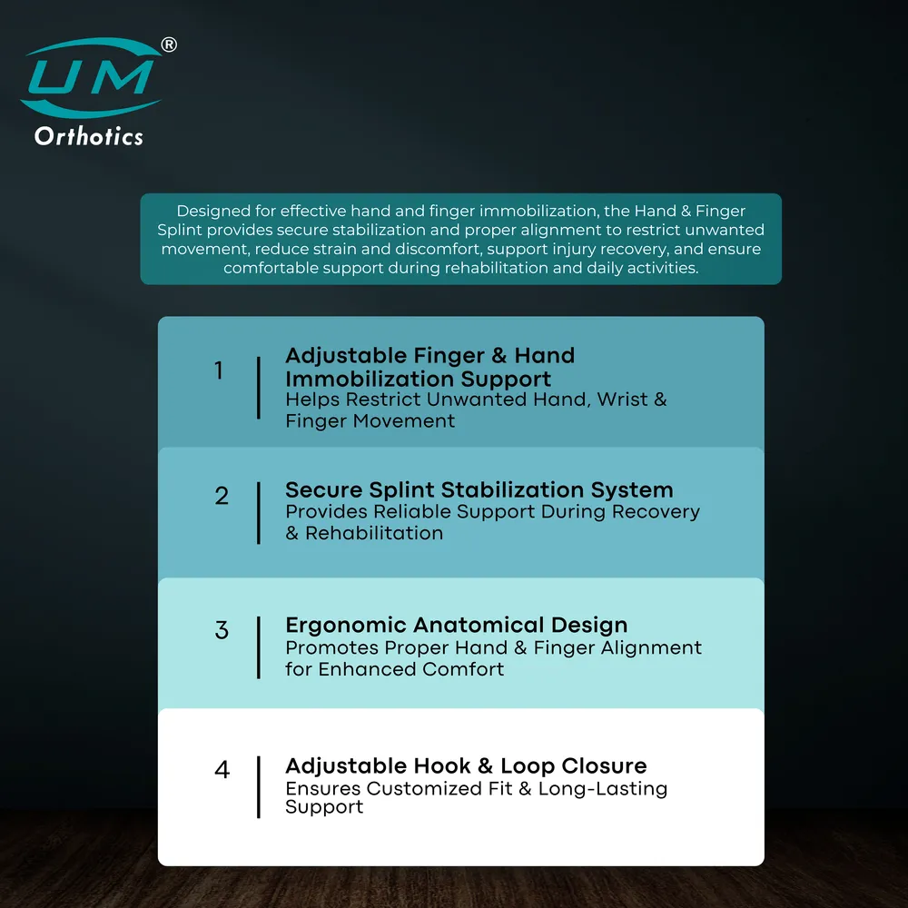 UM HAND & FINGER SPLINT ( UNI) - Image 5