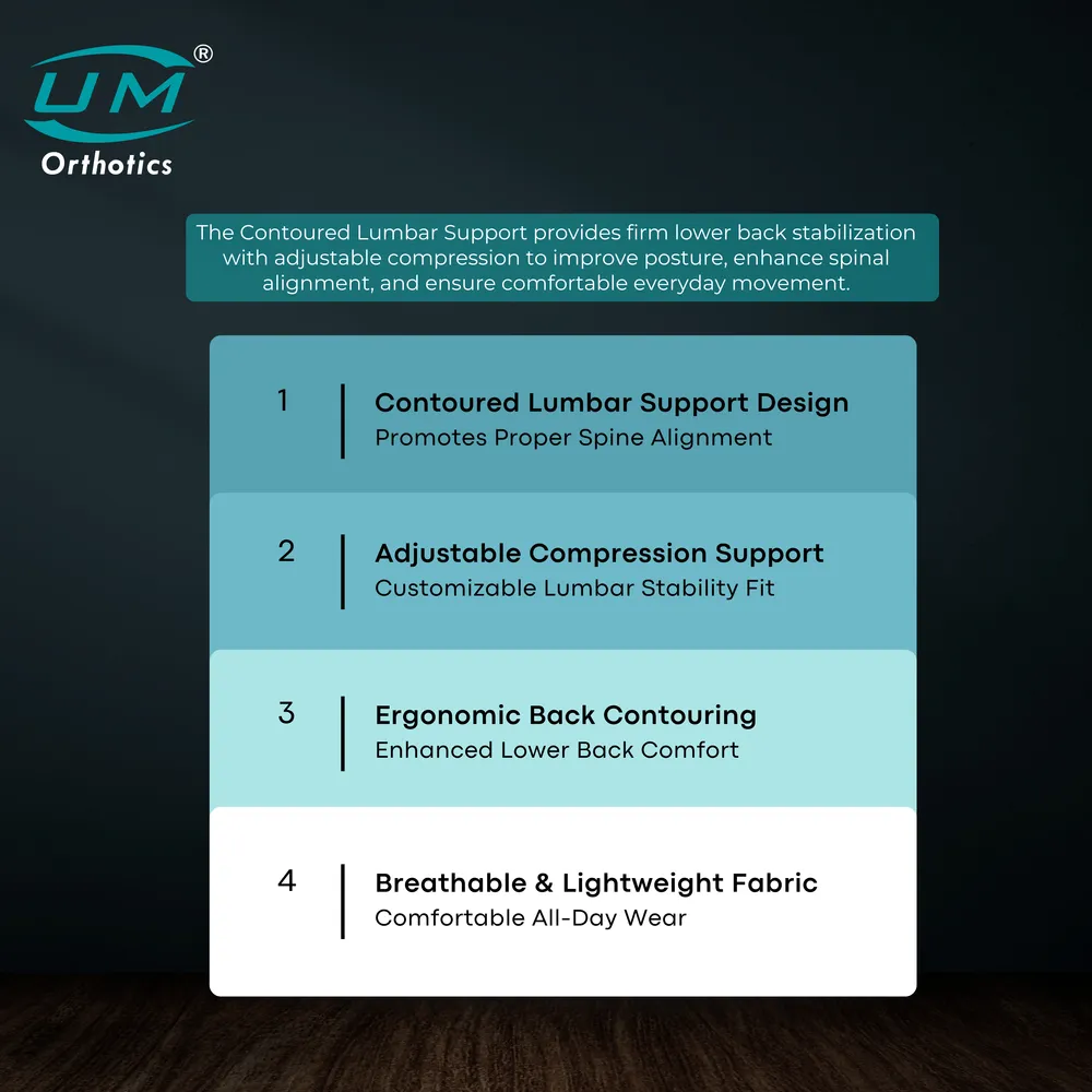 UM CONTOURED LUMBAR SUPPORT - Image 5