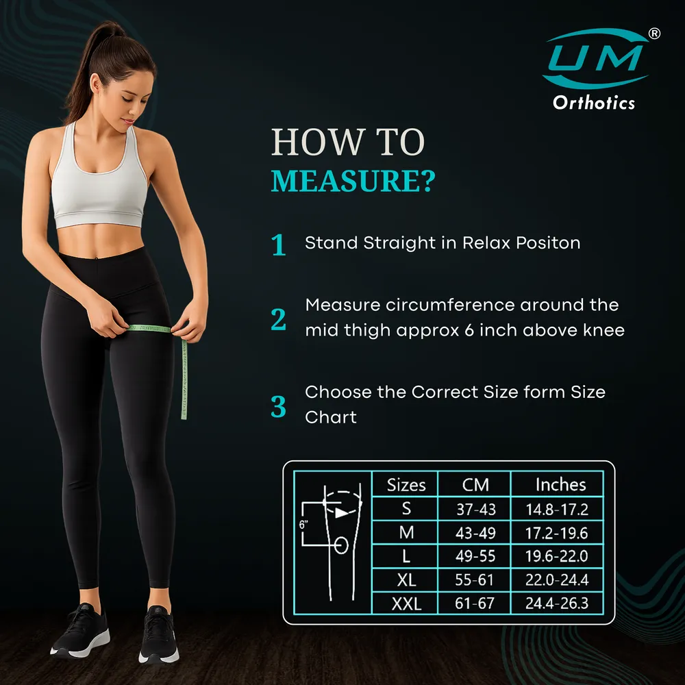 UM KNEE SUPPORT OPEN PATELLA WITH SILICONE - Image 5