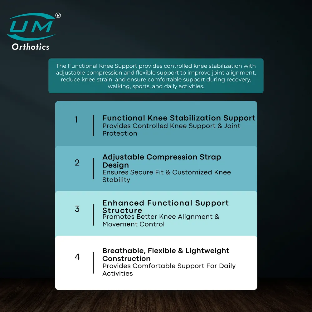 UM FUNCTIONAL KNEE SUPPORT - Image 5