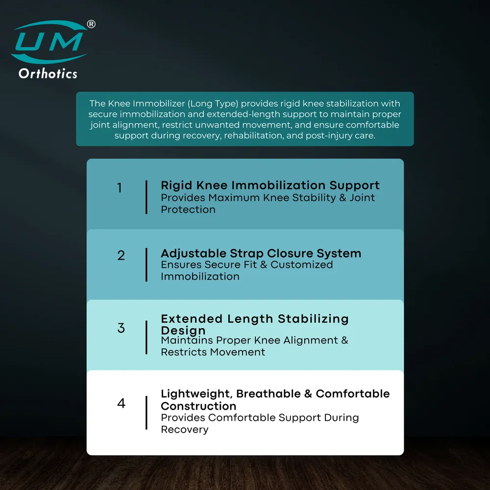 UM KNEE IMMOBILIZER LONG TYPE 24" - Image 5