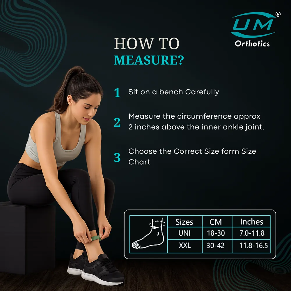 UM FOAM LITE ANKLE STIRRUP BRACE - Image 5