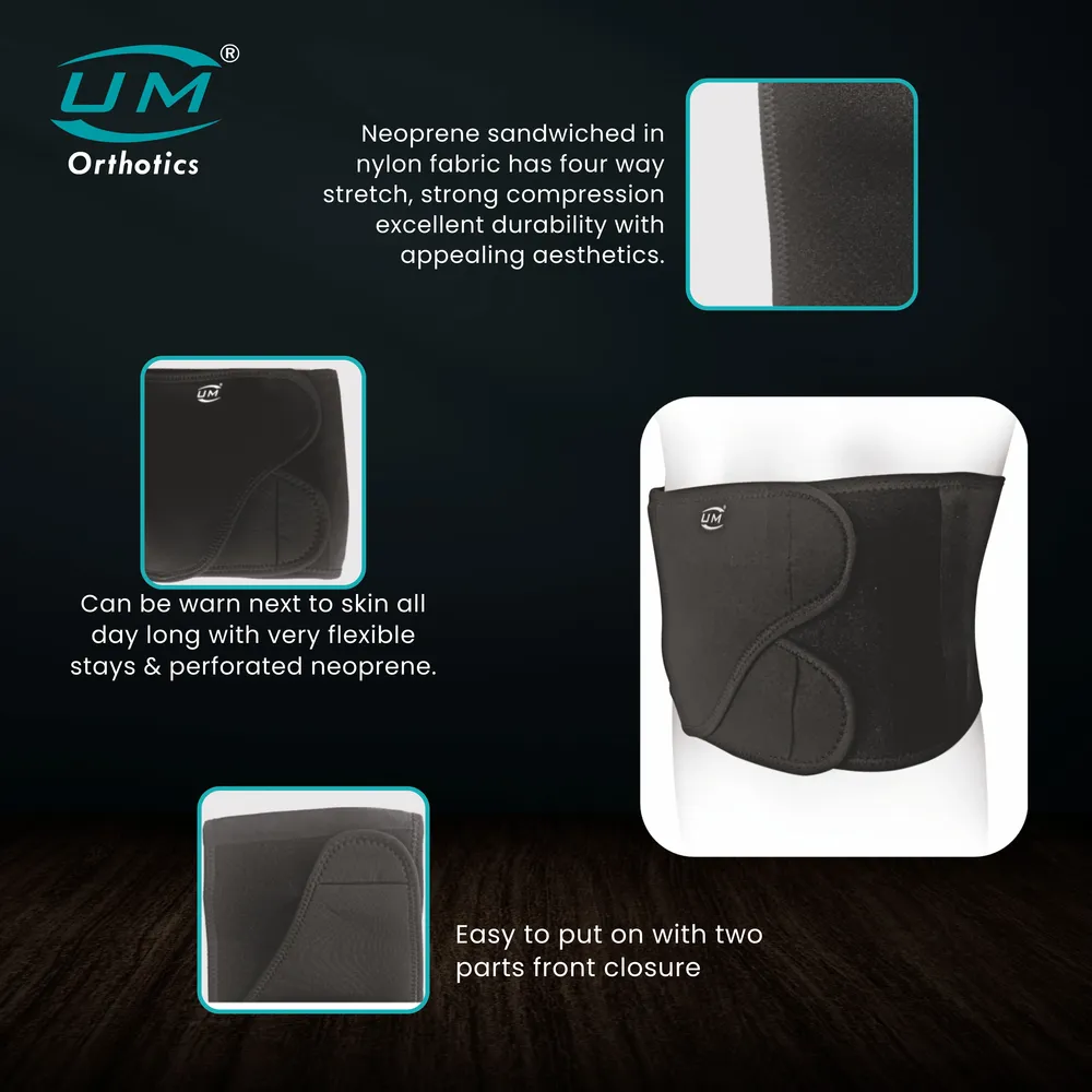 UM ABDOMINAL SUPPORT NEOPRENE