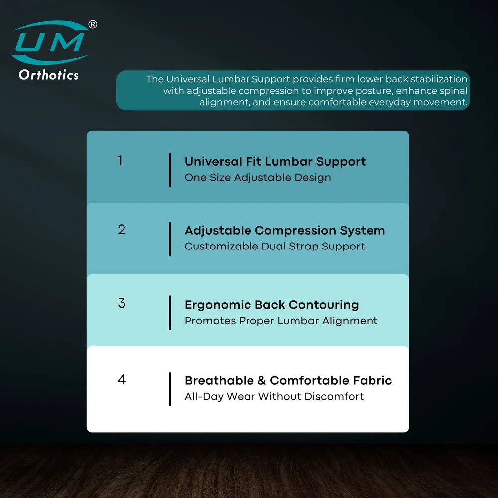 UM UNIVERSAL LUMBAR SUPPORT