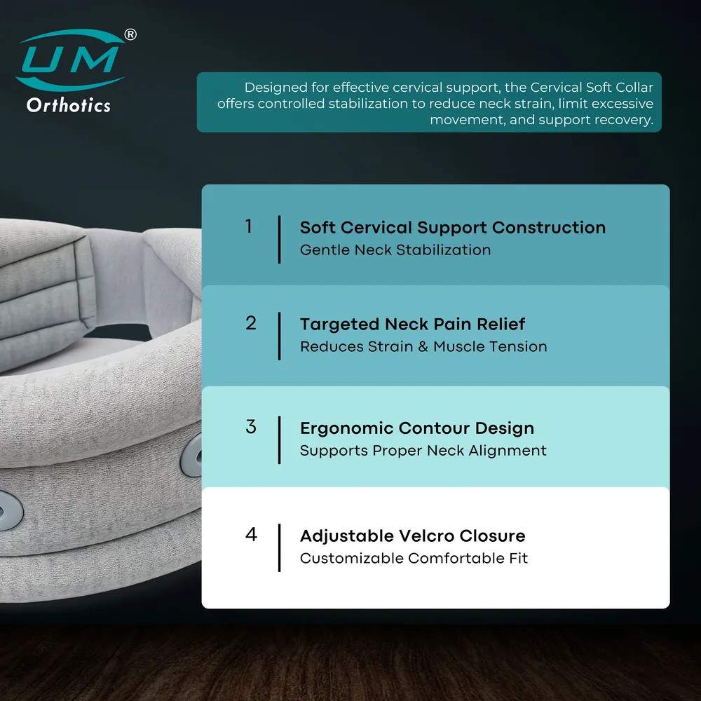 UM CERVICAL SOFT COLLAR WITH SUPPORT