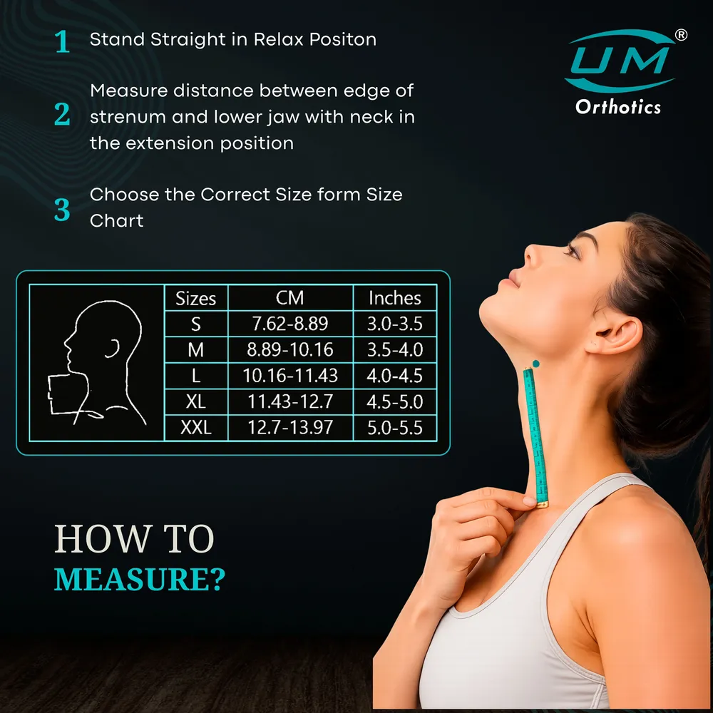 UM CERVICAL SOFT COLLAR WITH SUPPORT