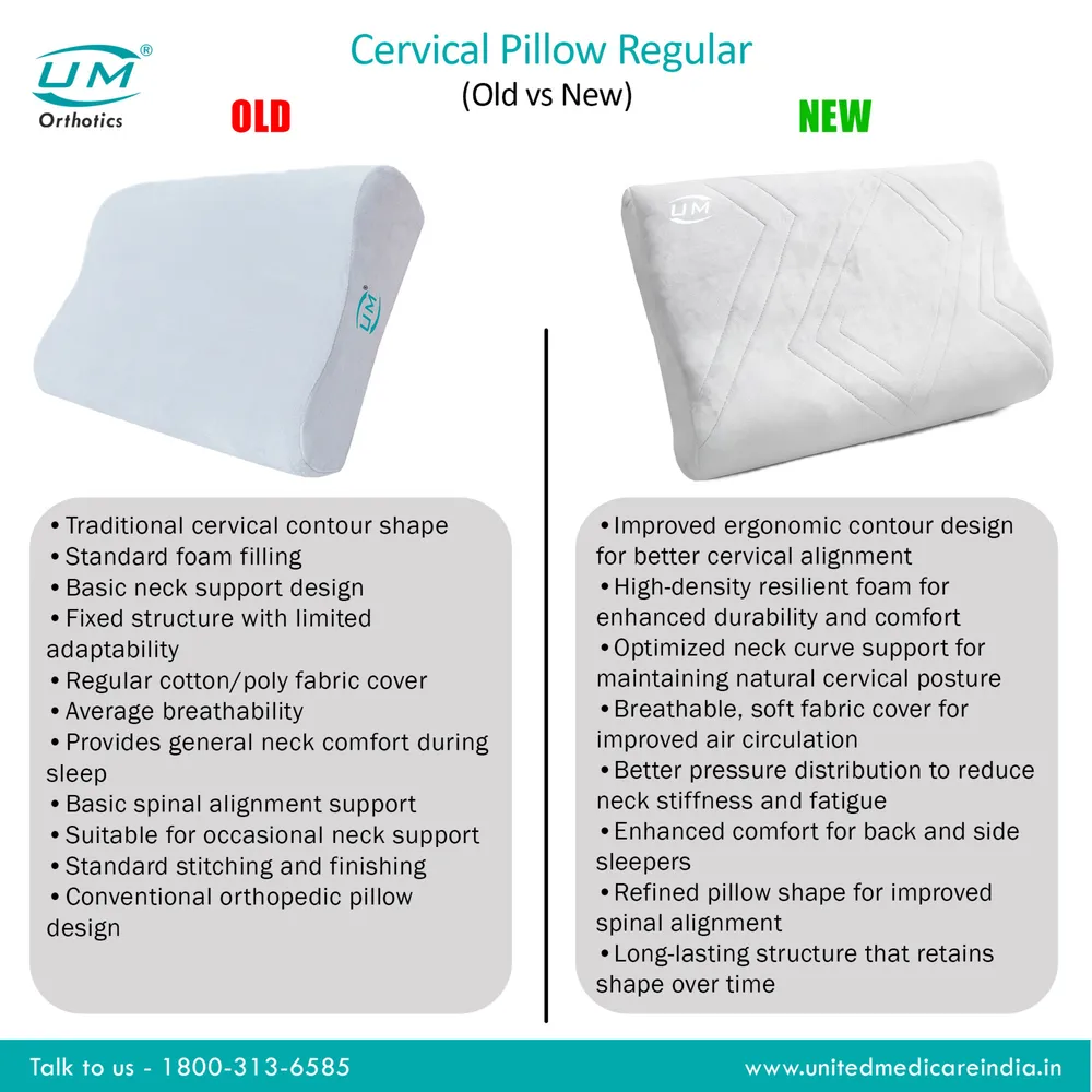 UM CERVICAL PILLOW REGULAR