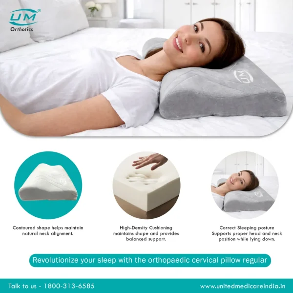 UM CERVICAL PILLOW REGULAR