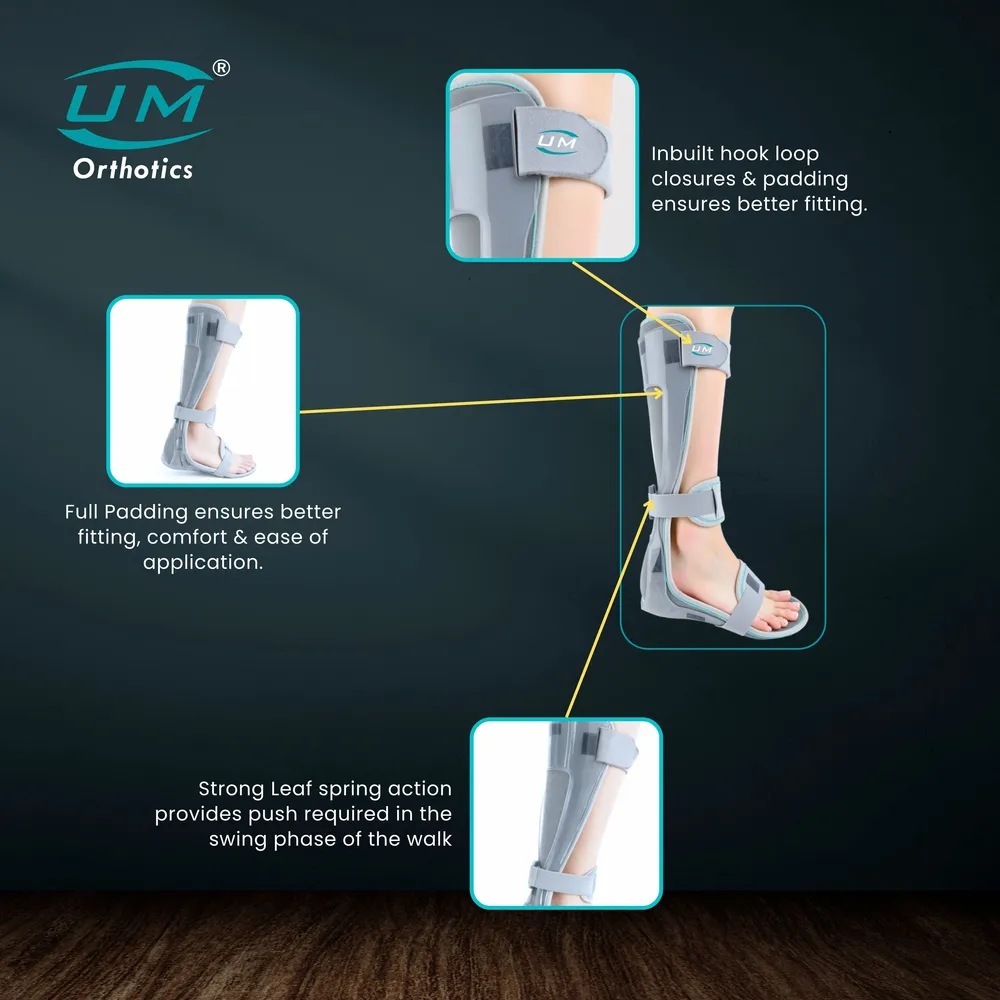 UM FOOT DROP SPLINT WITH LINER