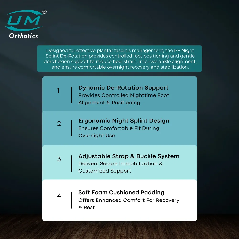 UM PF NIGHT SPLINT DE-ROTATION