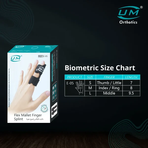 UM FLEX MALLET FINGER SPLINT