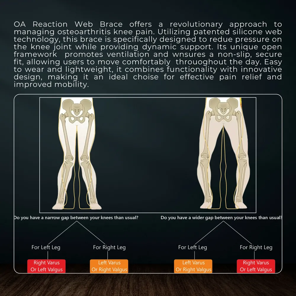 O.A WEB KNEE BRACE