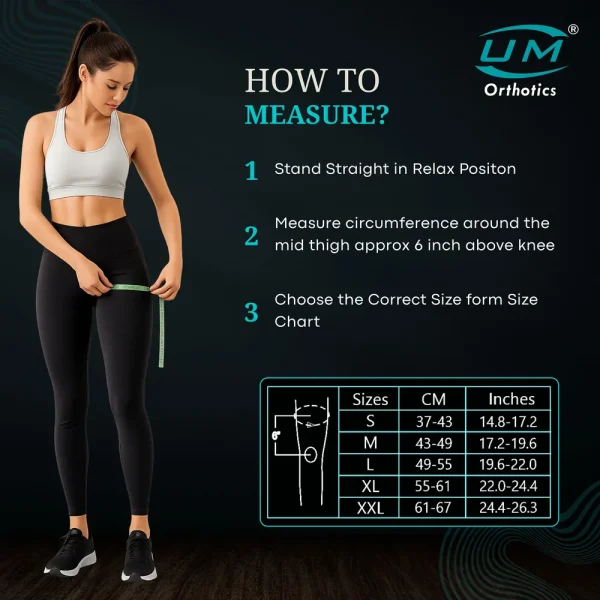 UM KNEE IMMOBILIZER LONG TYPE 19"