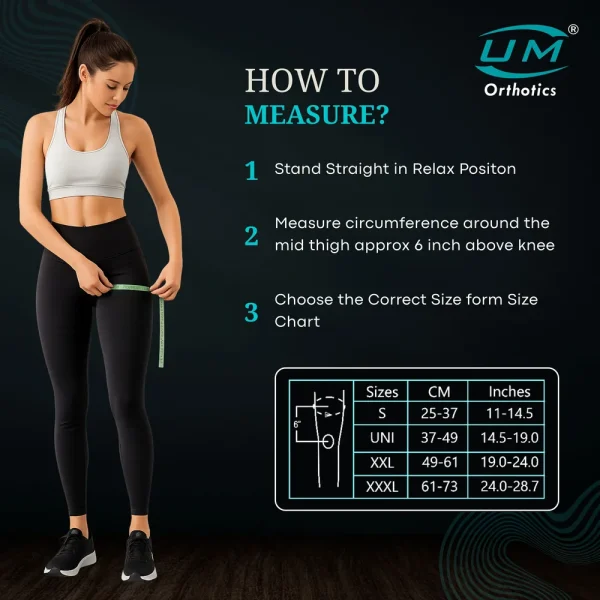 UM KNEE IMMOBILIZER SHORT TYPE 14"