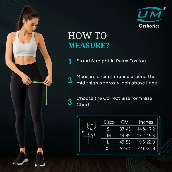 UM POLYCENTRIC HINGED KNEE BRACE NEOPRENE