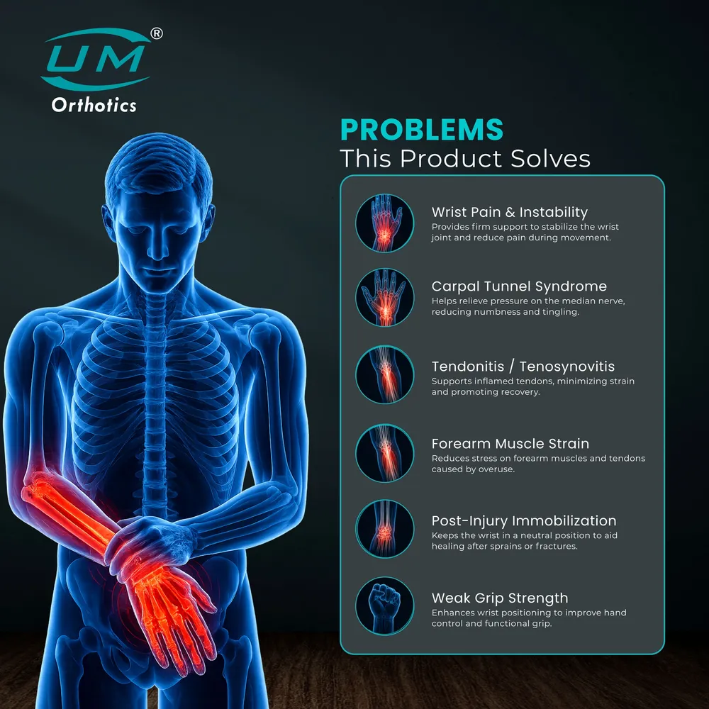 UM STATIC COCKUP SPLINT RT/LT