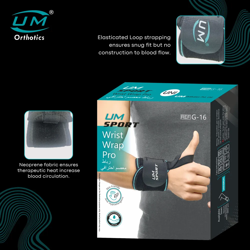 UM WRIST WRAP PRO (UNI)