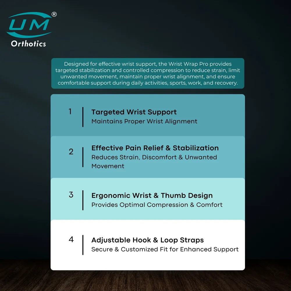 UM WRIST WRAP PRO (UNI)