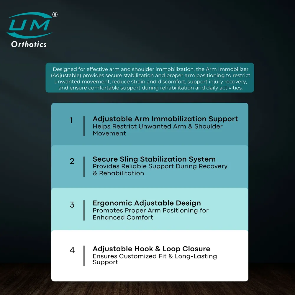 UM ARM IMMOBILIZER ADJUSTABLE