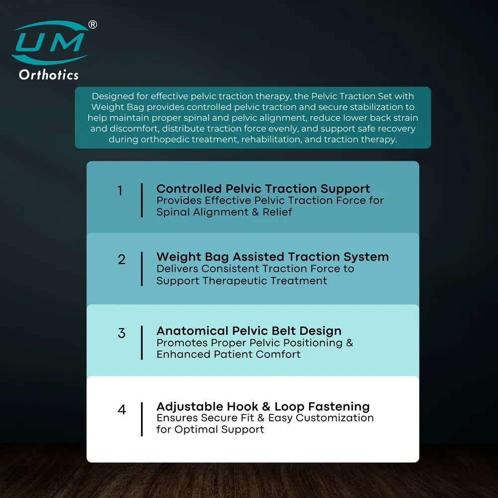UM CERVICAL TRACTION SET (SLEEPING) WITH WEIGHT BAG