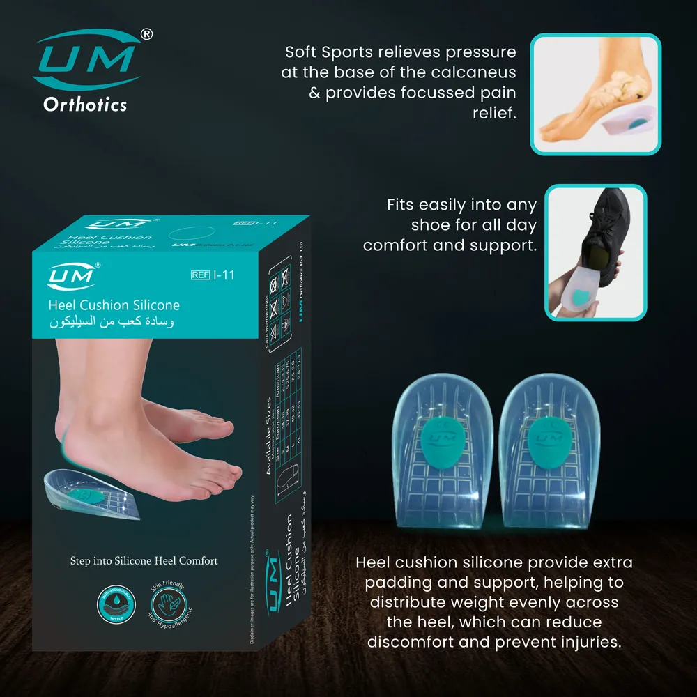 UM HEEL CUSHION SILICONE