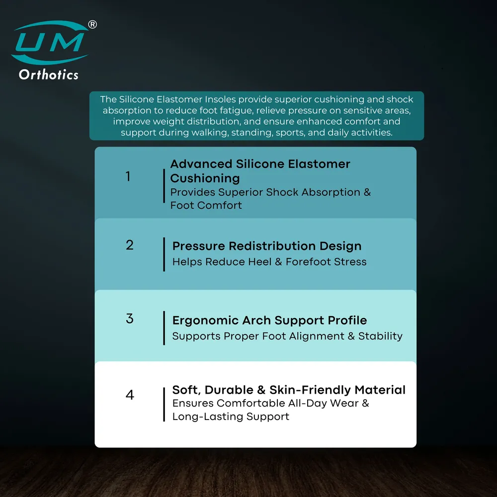 UM SILICONE ELASTOMER INSOLES