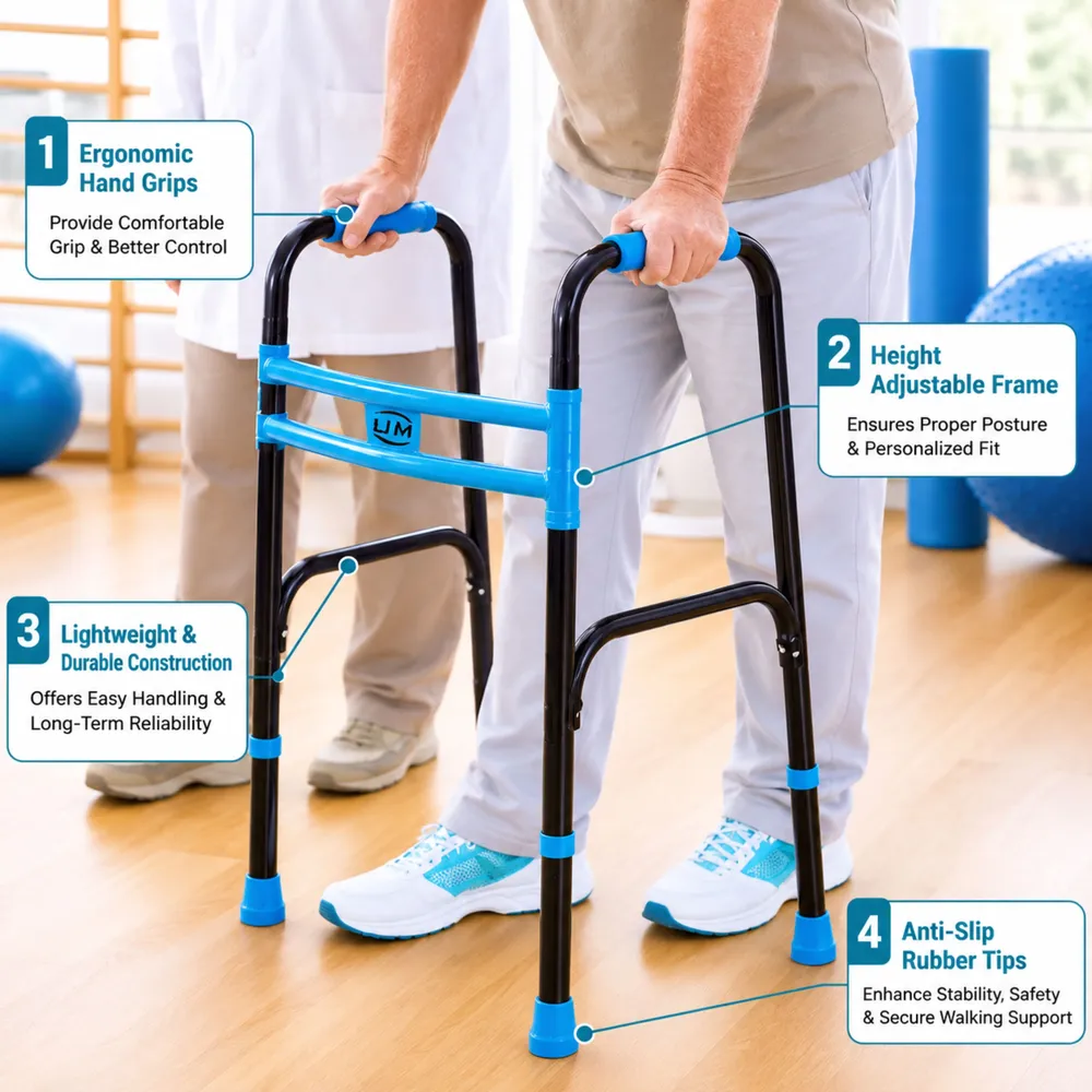 UM FOLDING WALKER HD ALL PODS