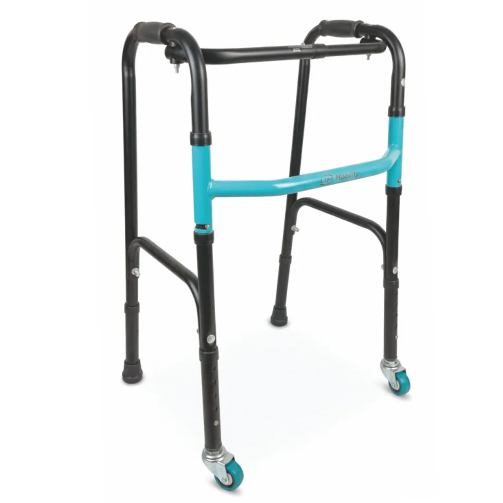 UM FOLDING WALKER HD WITH WHEELS