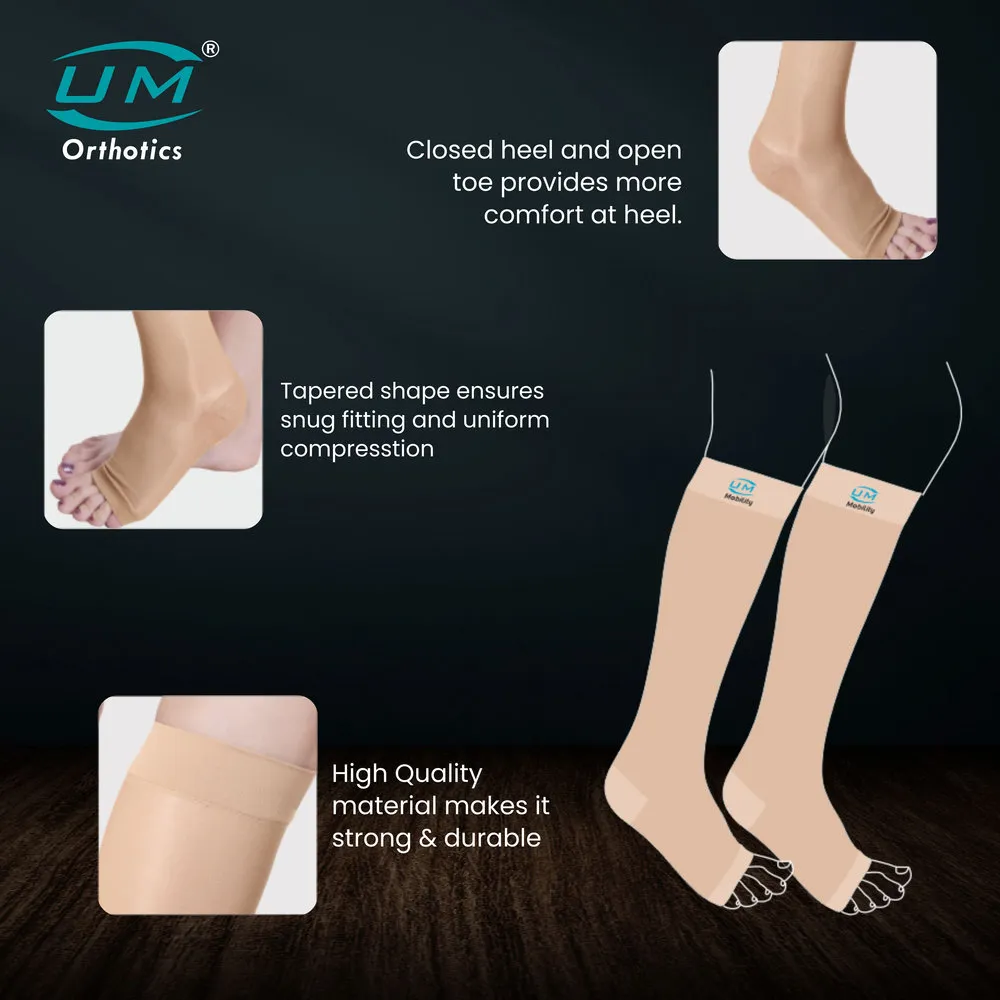 UM COMPRESSION STOCKINGS BELOW KNEE