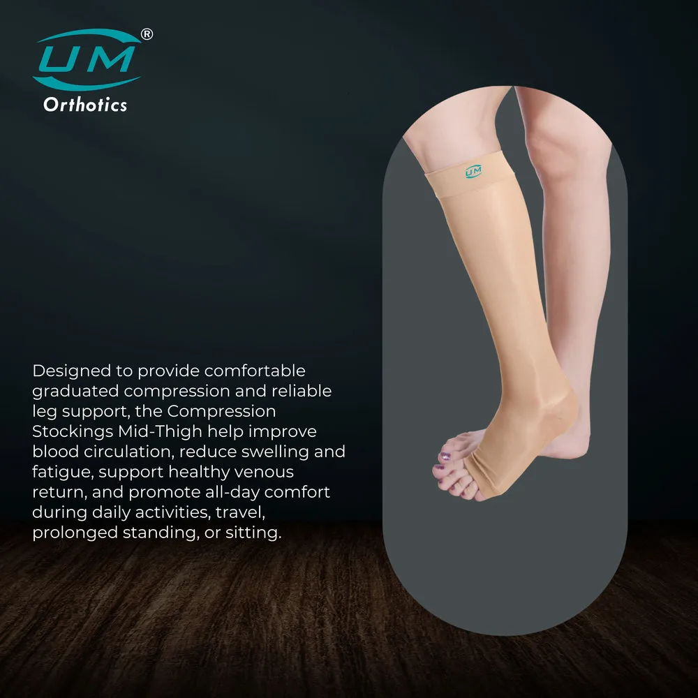 UM COMPRESSION STOCKINGS BELOW KNEE