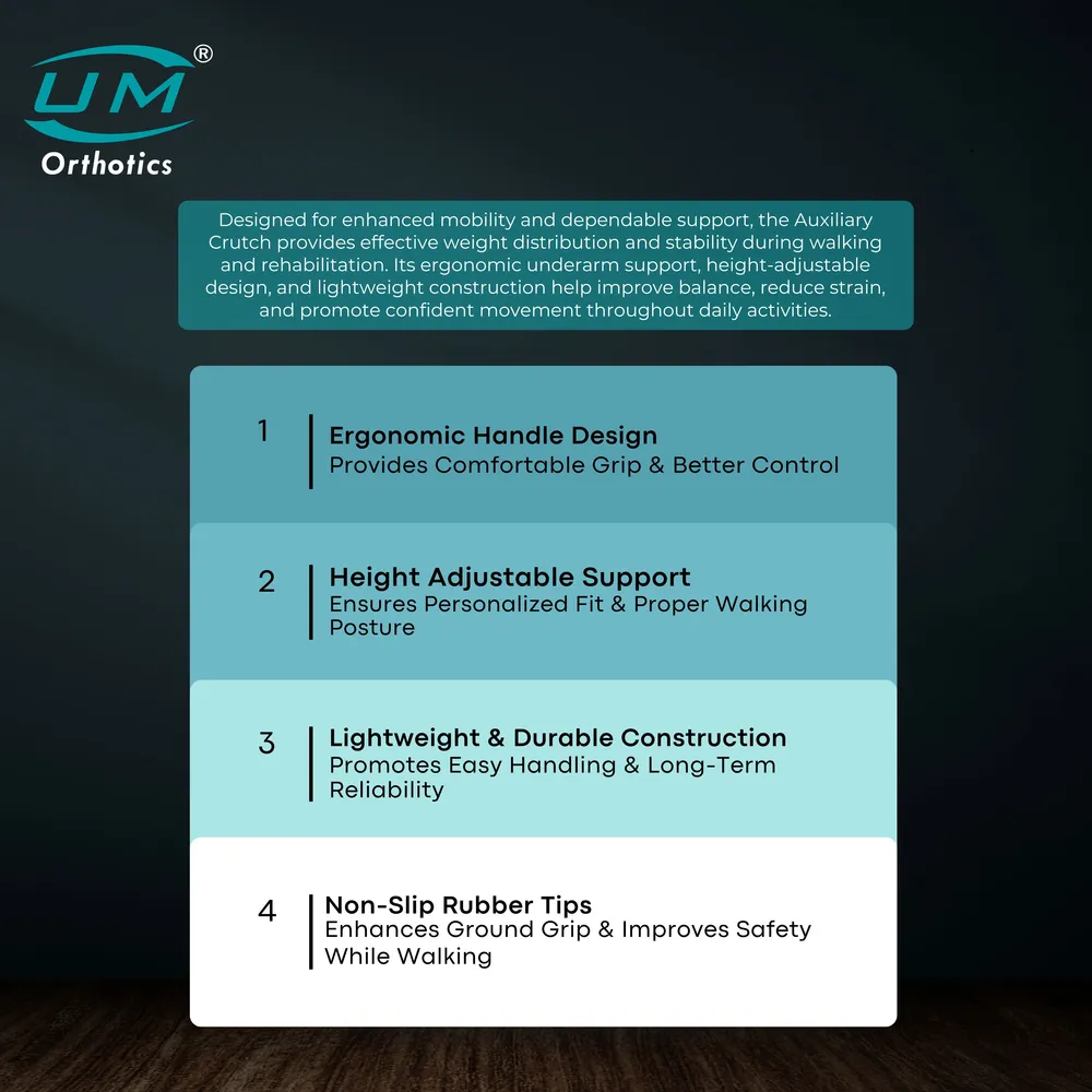 AUXILIARY CRUTCH (PAIR)